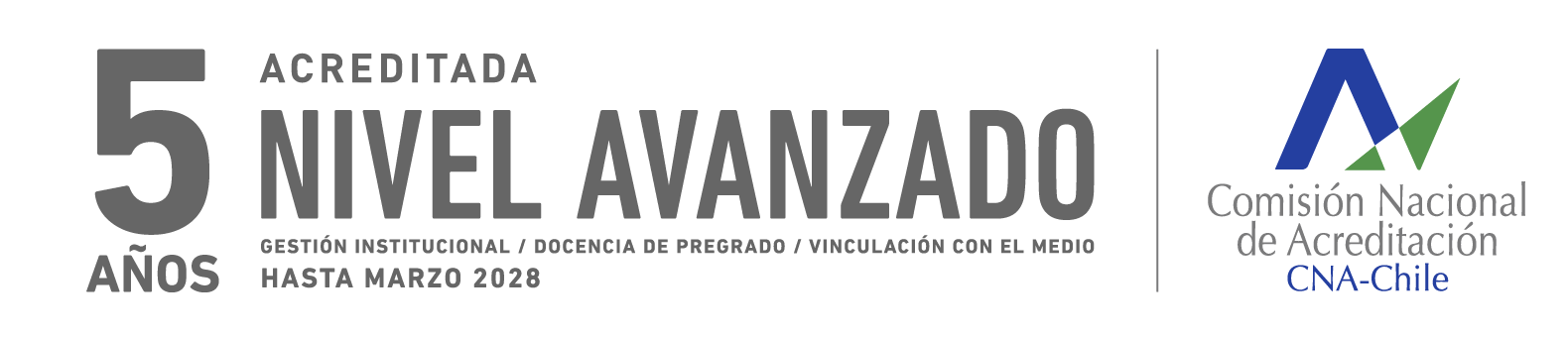 Universidad acreditada nivel avanzado